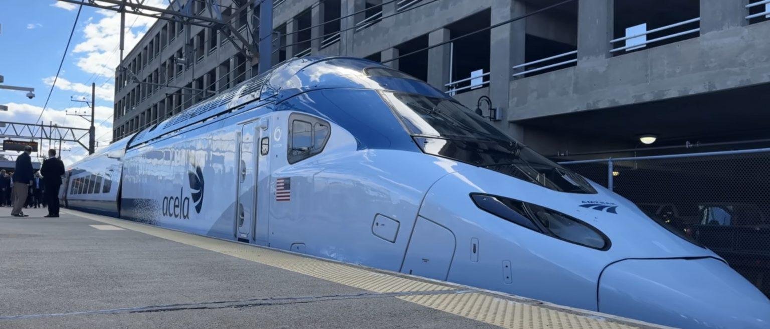 Inaugurado novo trem mais rápido do país entre Washington e Boston