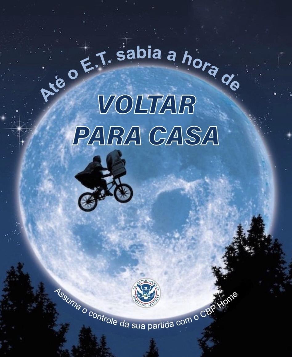 Embaixada dos EUA no Brasil provoca reação ao conectar E.T. à autodeportação